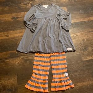 Ruffle Girl Girls Size 10 Matching Set